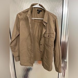 Olive/tan utility jacket